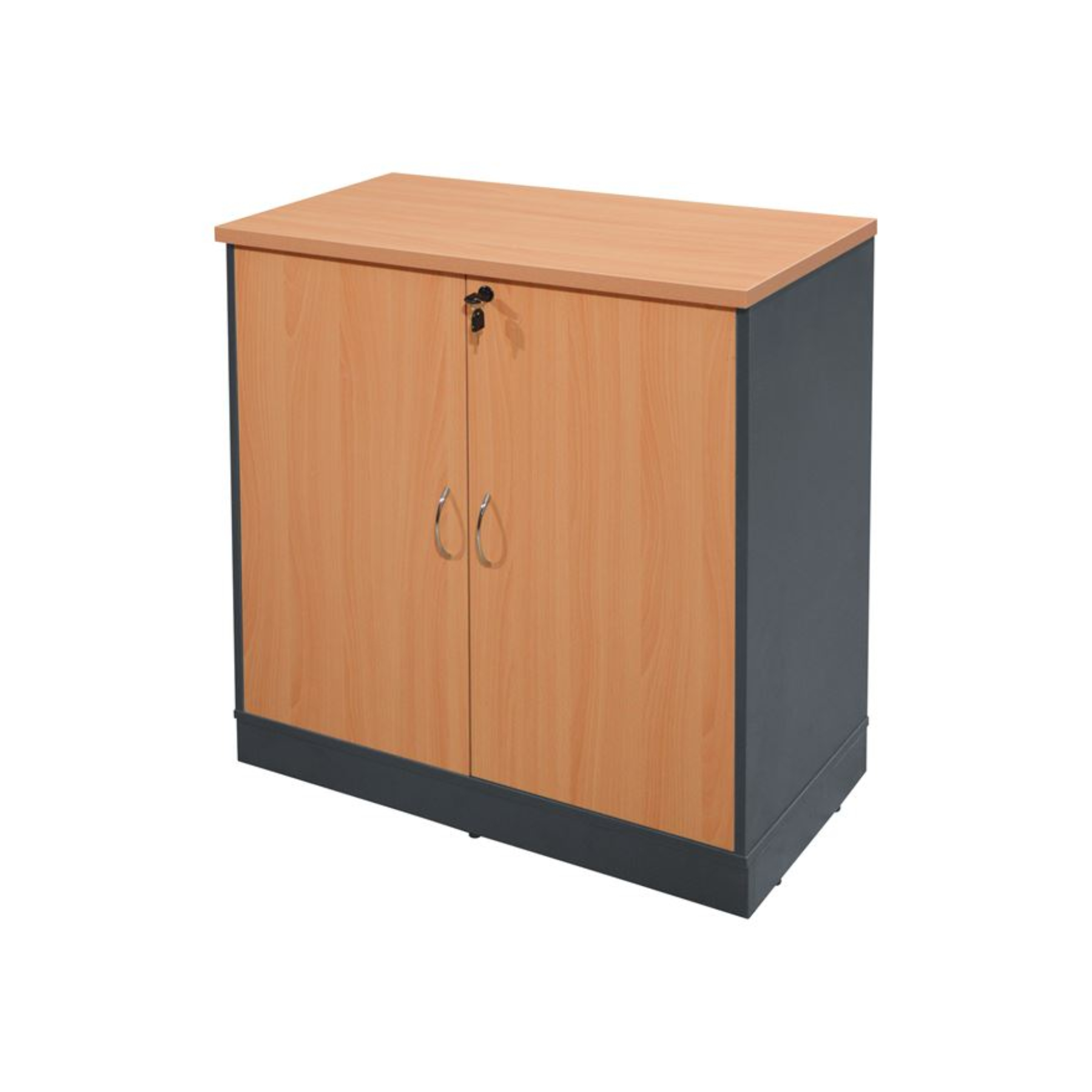 Small office cabinet 75MB (Mahogani)75*80*40cm