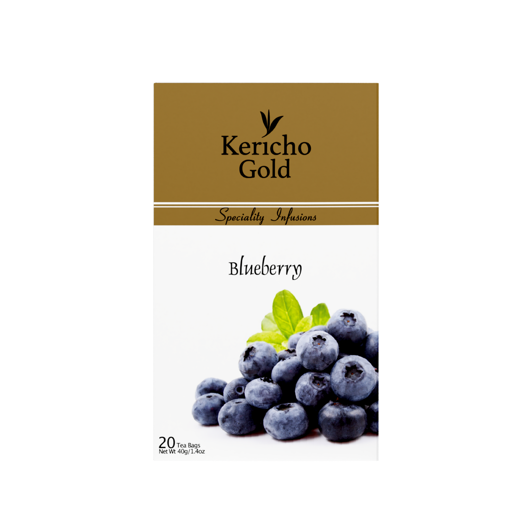 Kericho Gold Blueberry 40g, 20 Tea bags