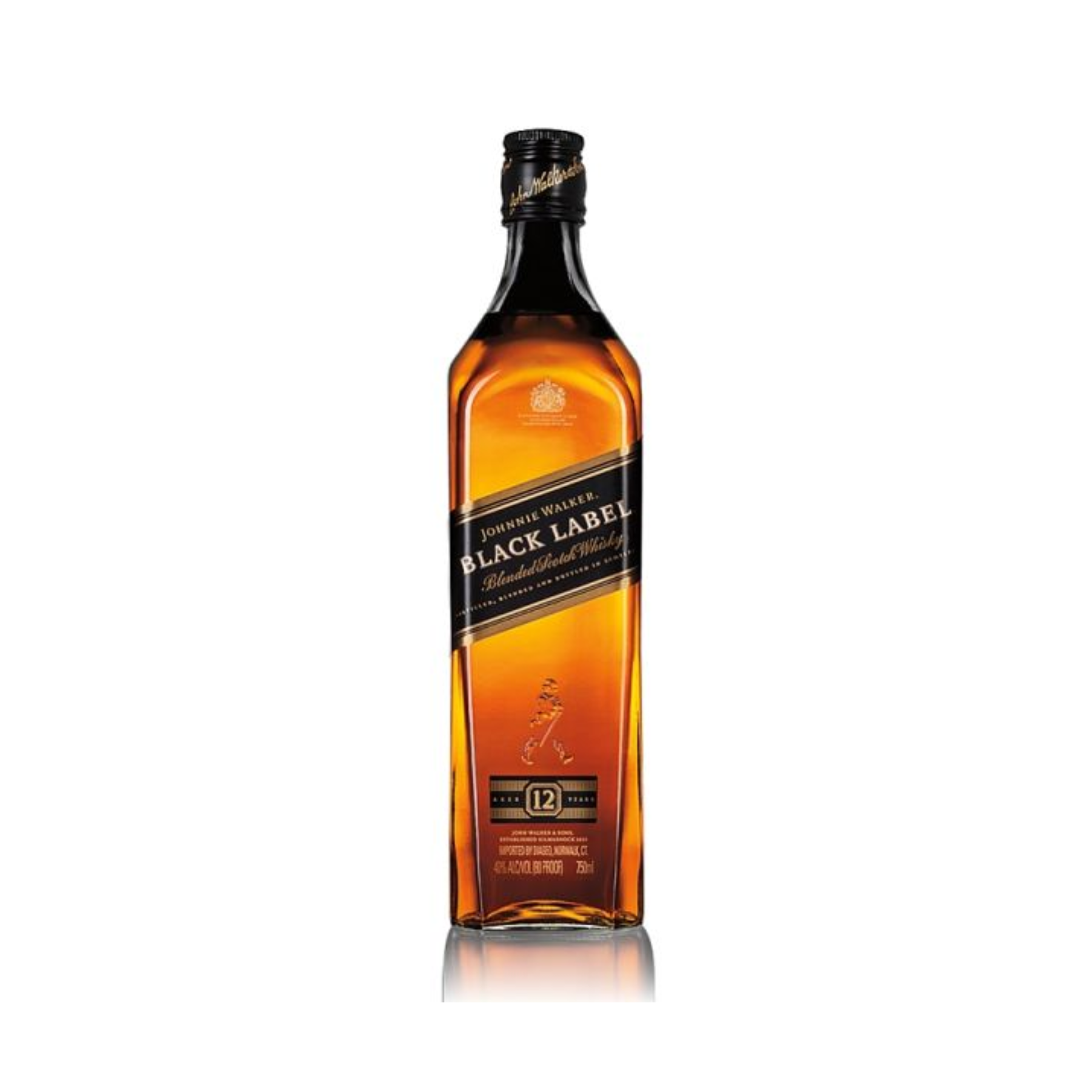 BLACK LABEL WHISKY BOTTLE - 100cl