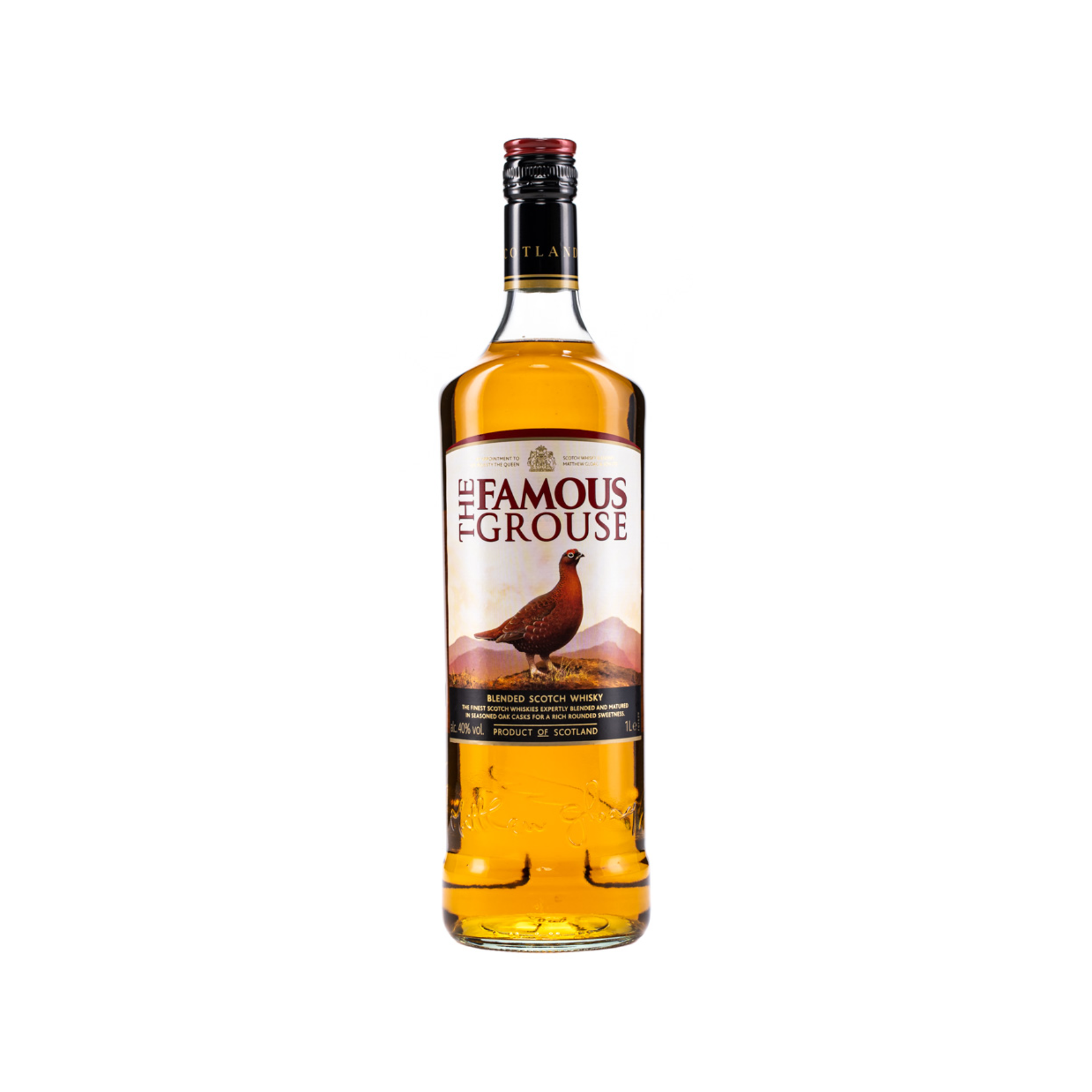 FAMOUS GROUSE WHISKY BOTTLE - 100cl