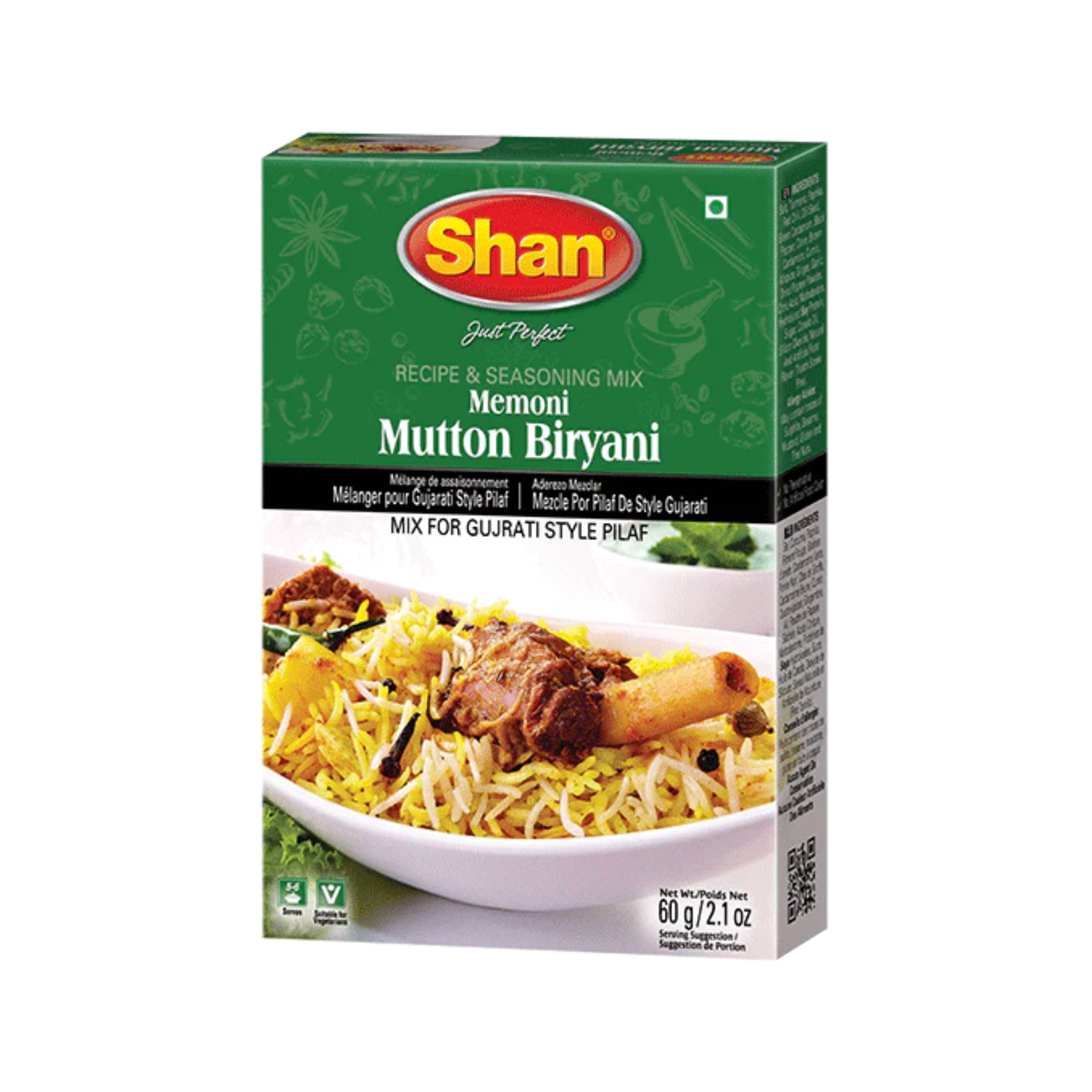 Shan Memoni Mutton Biryani, 60g