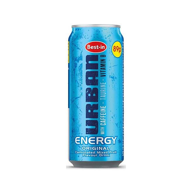 Best-in urban energy original can 250 ml