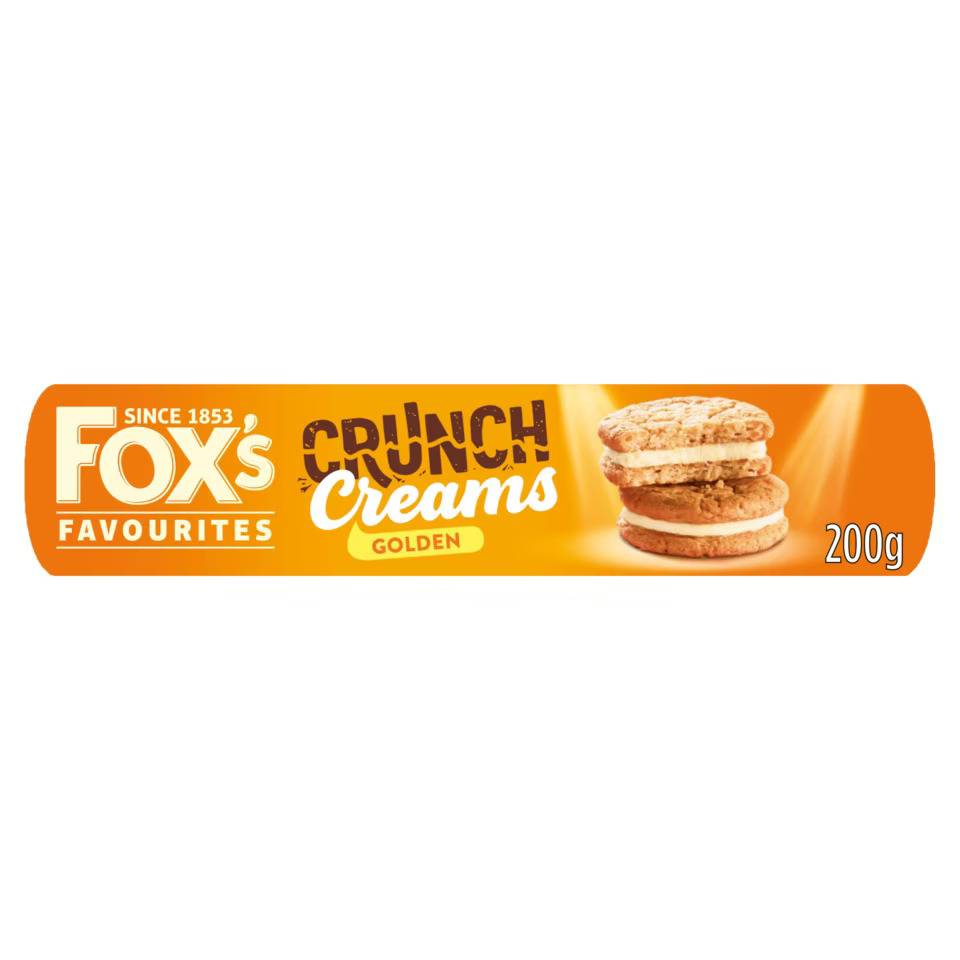 Fox’s Golden Creams Crunch 200g