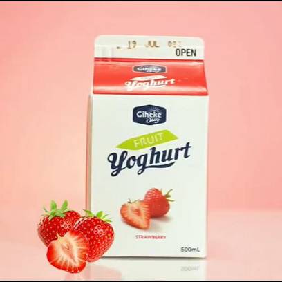 Giheke strawberry yoghurt 500 ml