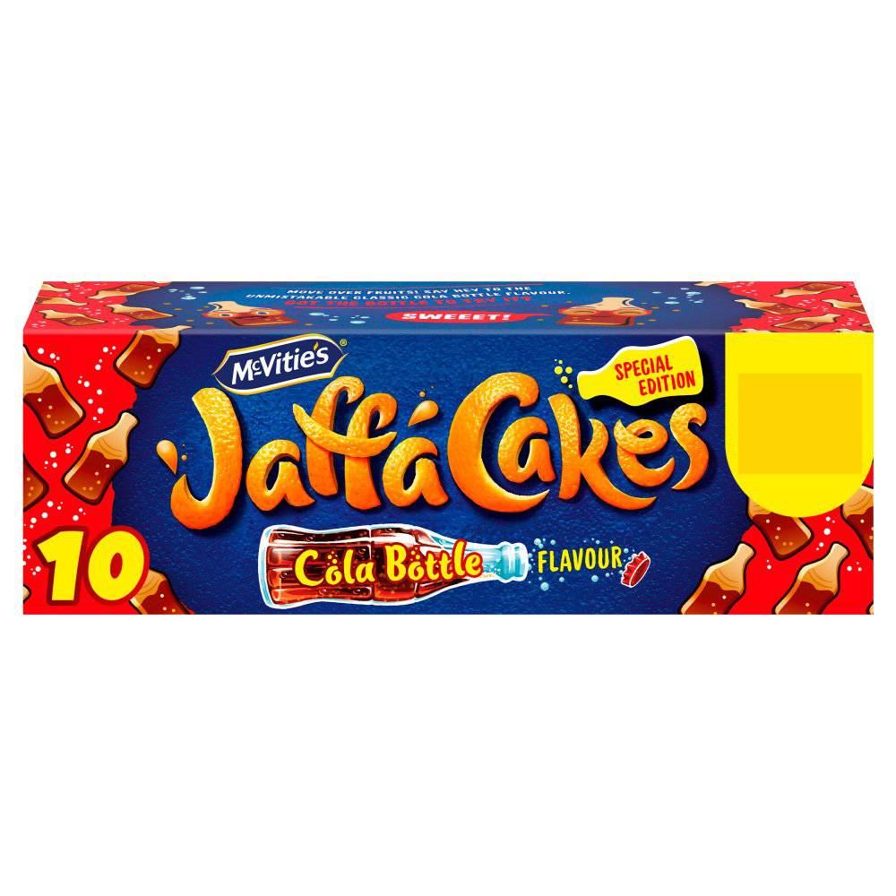 Mcvities Jaffa cakes cola flavor