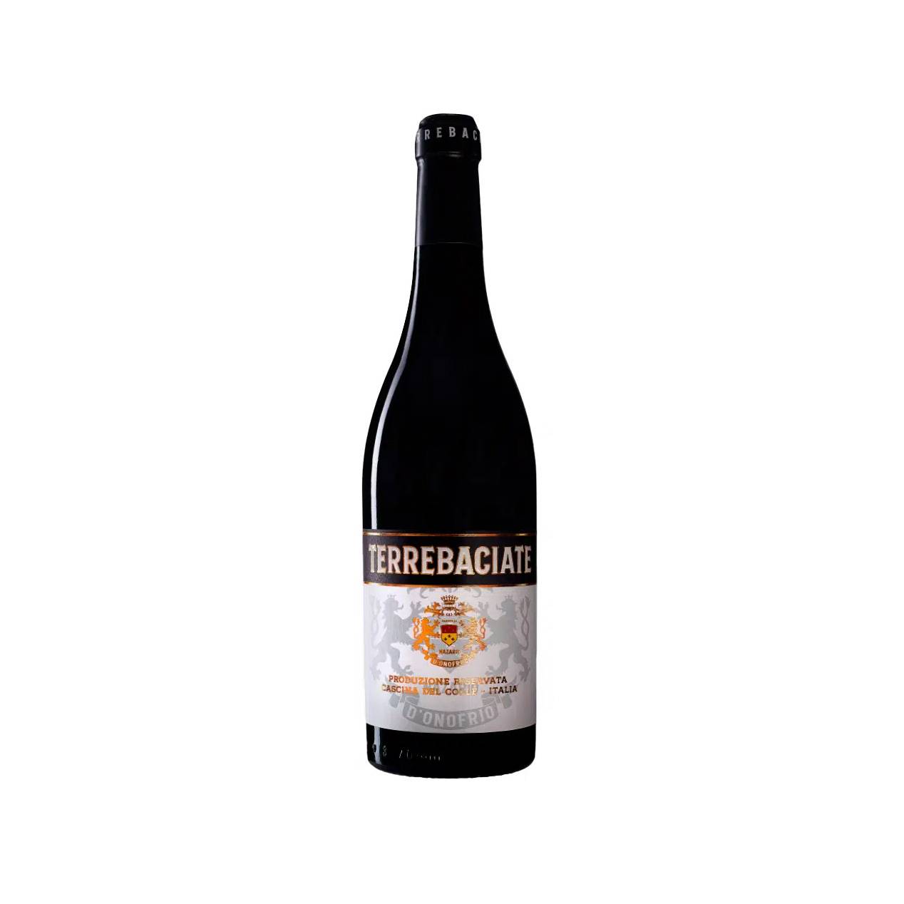 Terrebaciate red wine bottle 75 cl