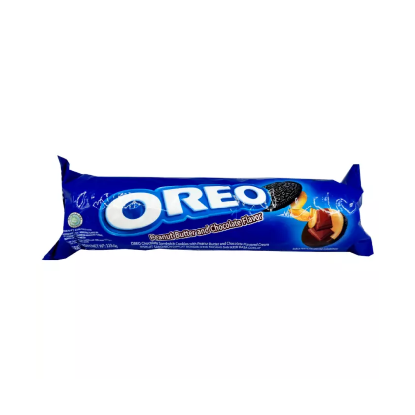 Oreo Peanut Butter and Chocolate Flavor 119g