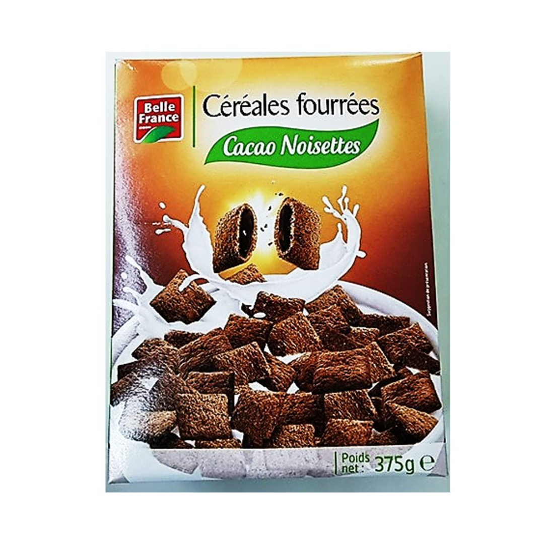 Belle France Cereals with chocolate hazelnut filling 375g