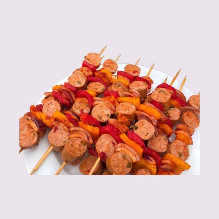 vBars & resto grill smoked Sausage Skewers - 20pcs/PACK