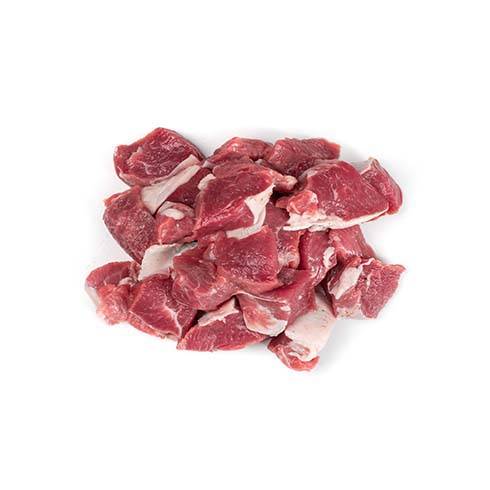 Cubed Boneless Lamb per KG