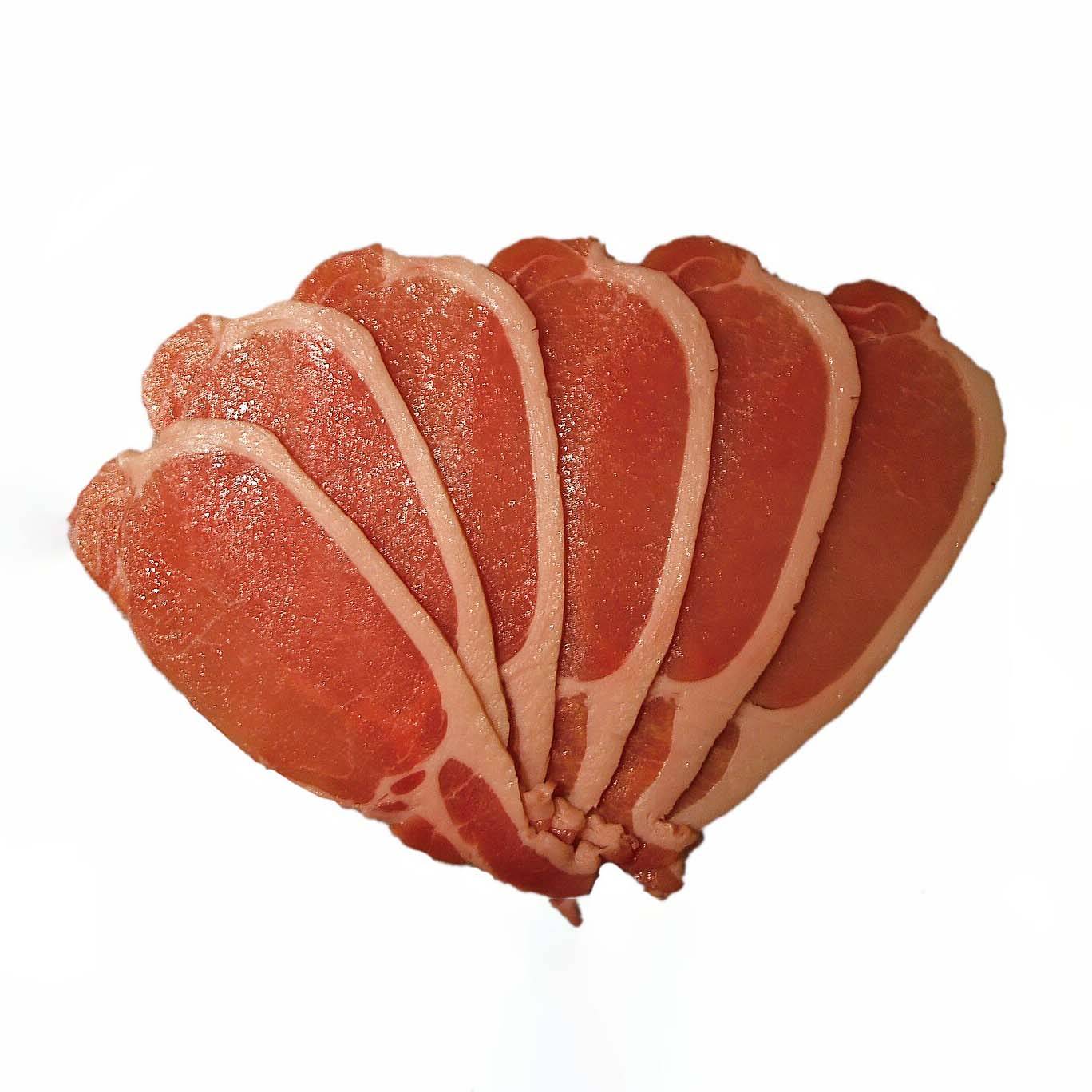 Pork Back Bacon per KG