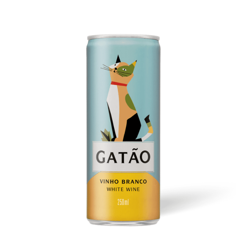 Gatao White Slim Can x 4 (250ML)