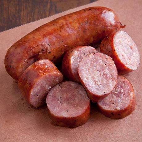 Hot Smoked Sausages (Mixte Beef & Pork) per kG