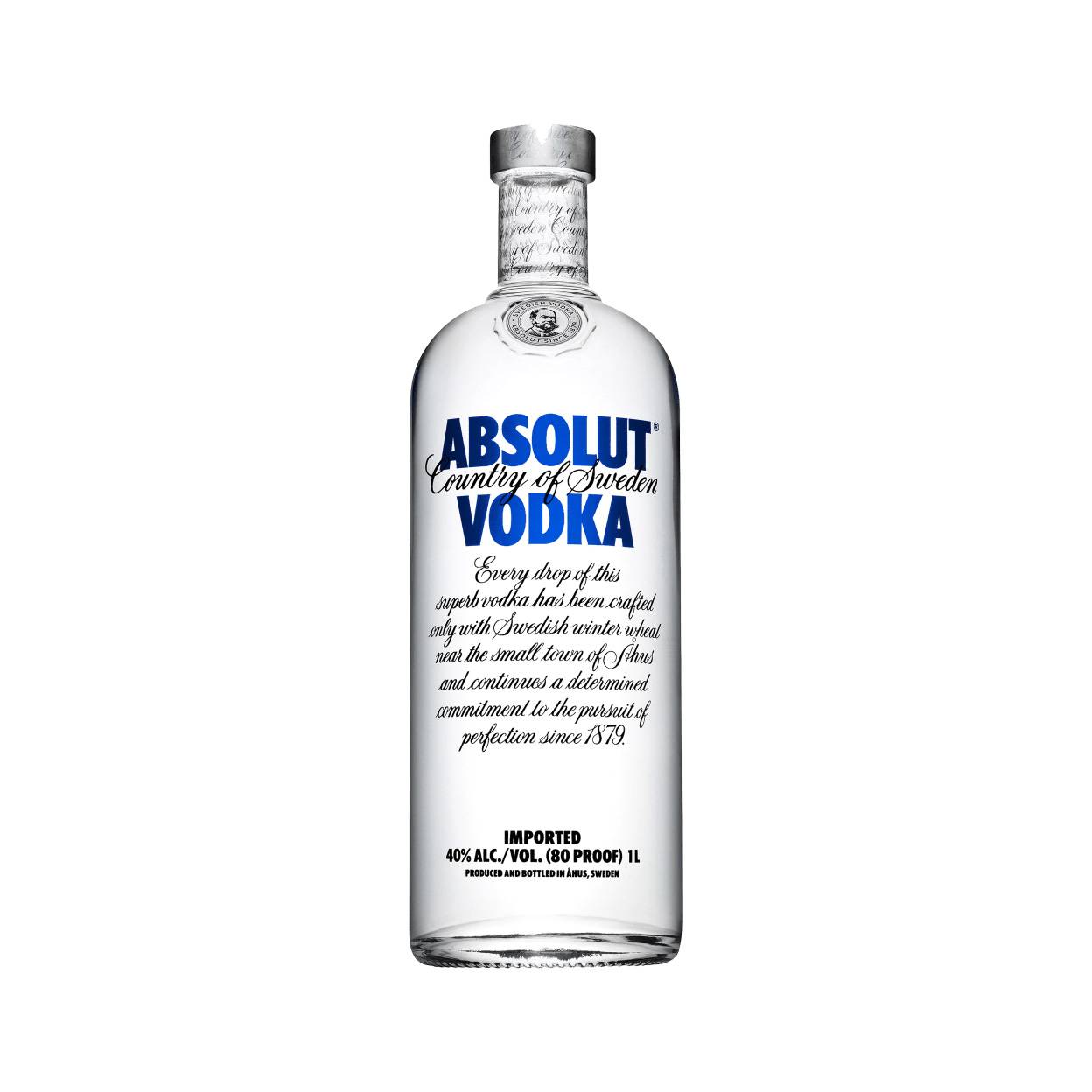 ABSOLUTE VODKA 1L