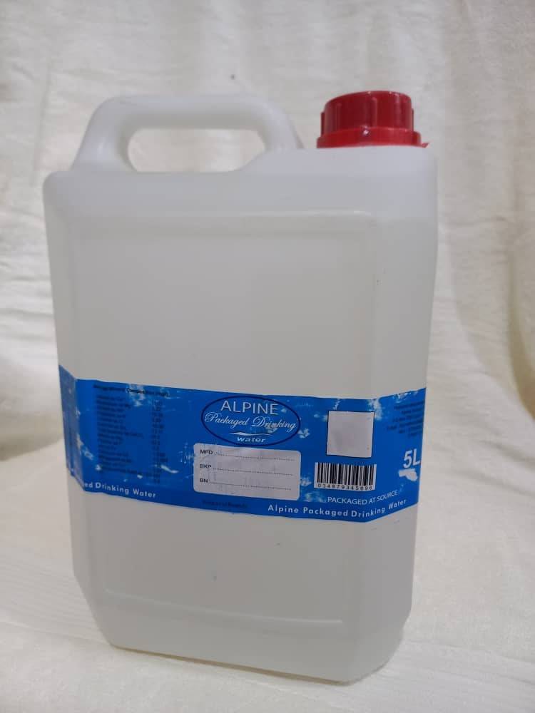 Alpine Packaged Drinking water 5L