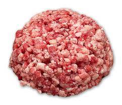 Minced meat with fat 500gr