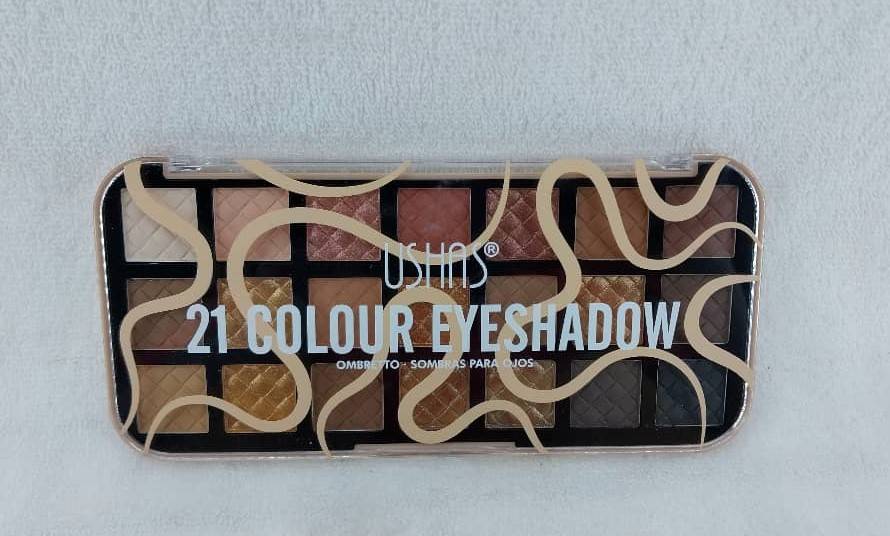 Ushas 21 Colour Eyeshadow 21gr