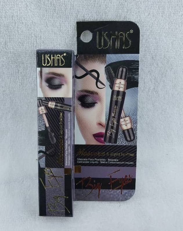 USHUAS Mascara & Liquid Eyeliner 65gr