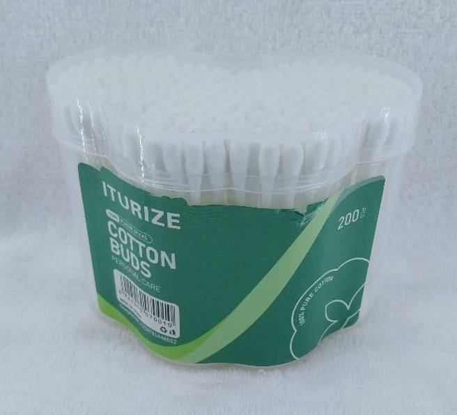 Iturize 100% Pure Cotton Buds 200pcs