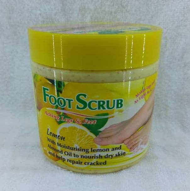 Foot Scrub Aching Legs & Feet Lemon 500ml