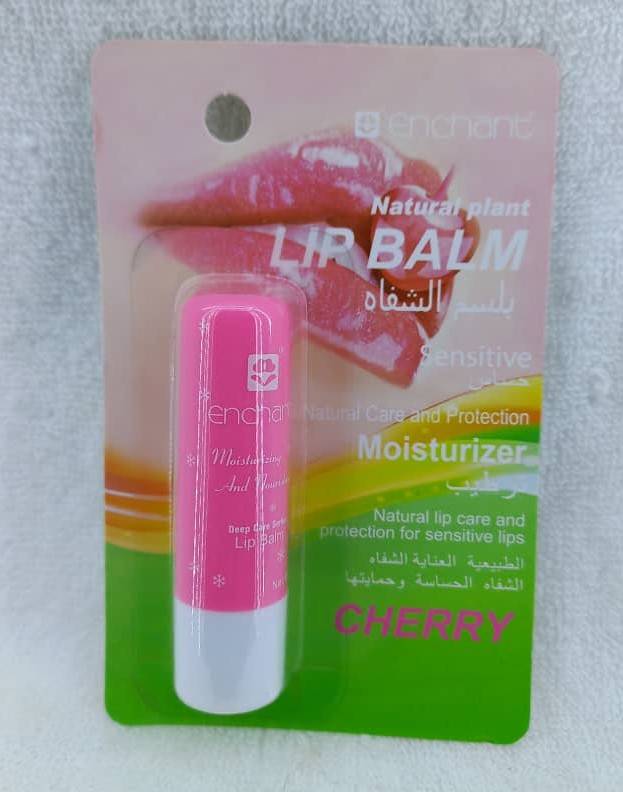 Natural plant Cherry Lip Balm Moisturizer 4g