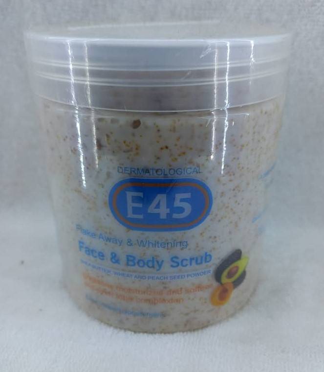 DERMATOLOGY E45 Face & Body Scrub 520gr