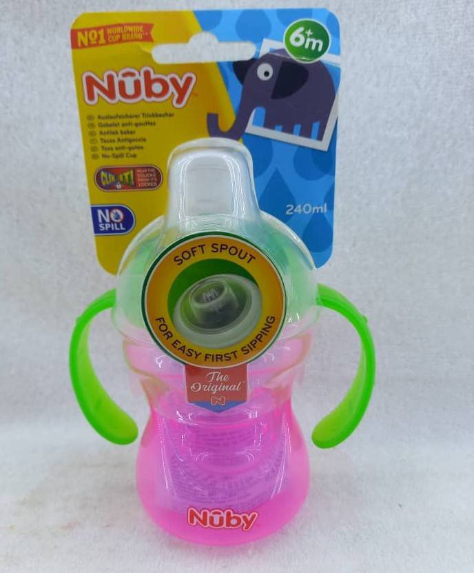 Nûby No-Spill Cup (Gobelet anti-gouttes) 6m+ 240ml