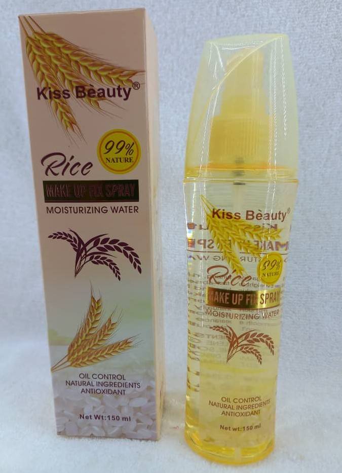 Kiss Beauty 99% Natural Rice Make up Fix Spray 150ml