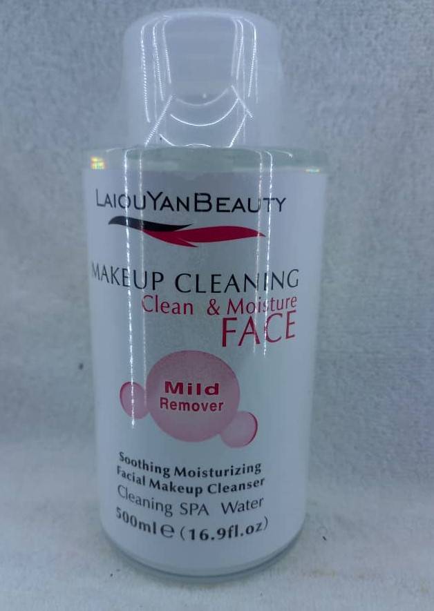 LAIOU YAN BEAUTY Makeup Cleaning Clean & Moisture Face 500ml