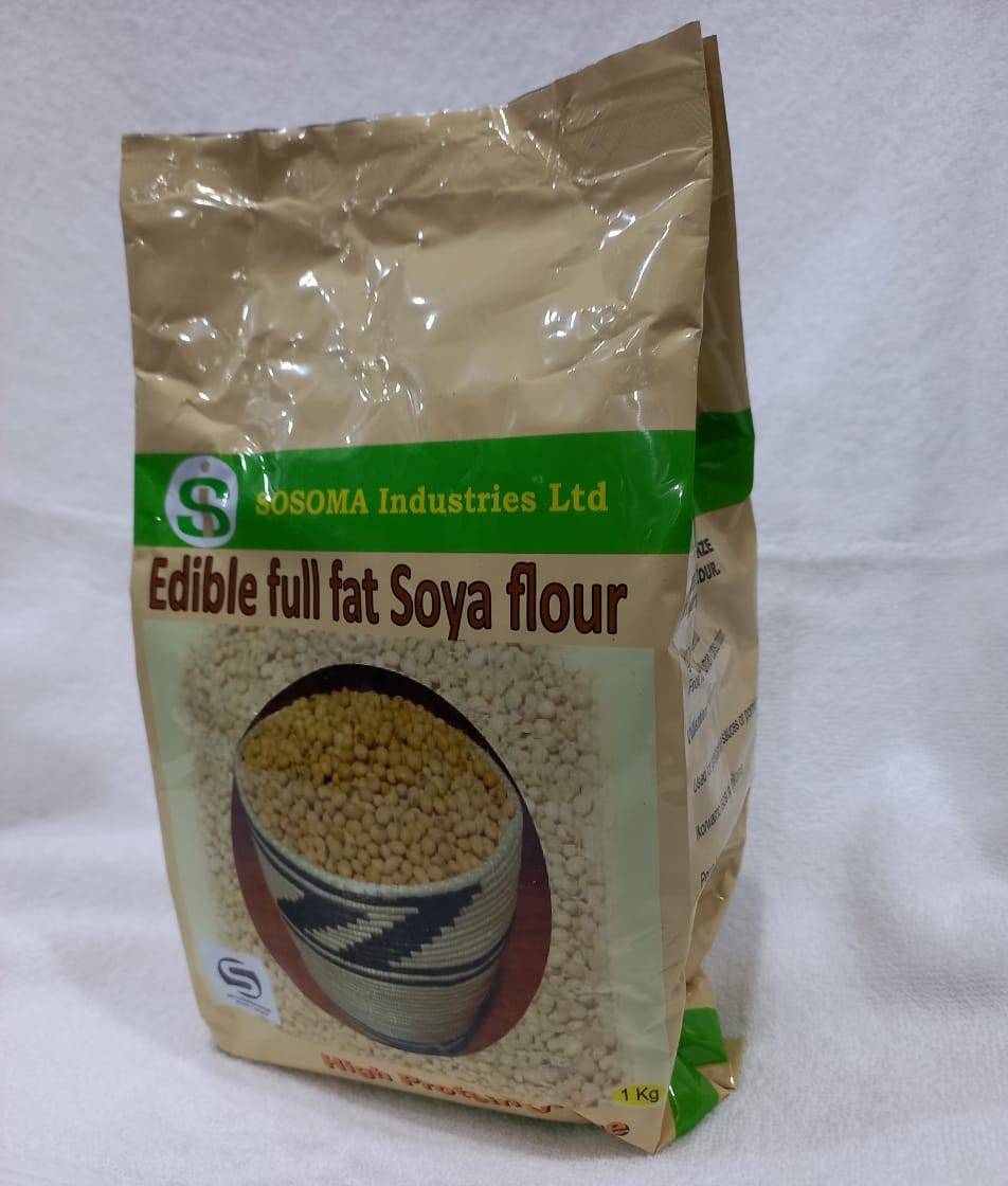 Sosoma Edible Full Fat Soya Flour 1kg
