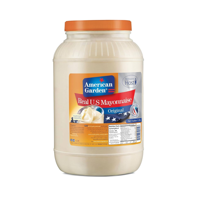American Garden Real U.S Mayonnaise Original 3.78L
