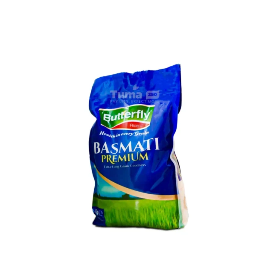 Butterfly Basmati Premium Extra-Long Grain Rice 5kg