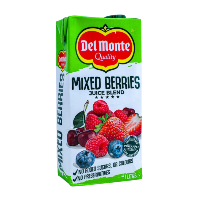 Del Monte Mixed berries Juice Blend 1L