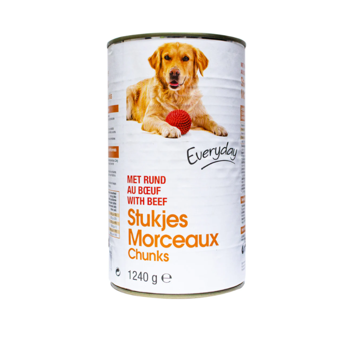 Everyday Chien Morceaux Boeuf 1240gr