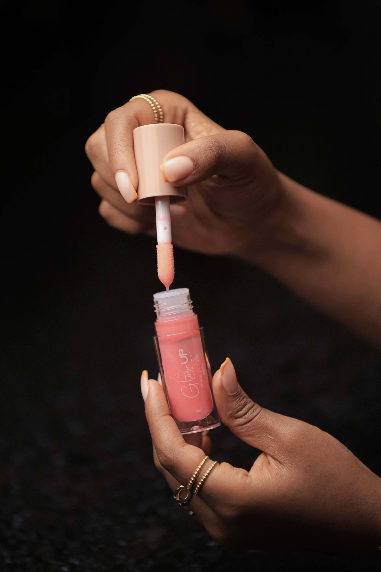 Glowup With Moi Sparkle Rosée