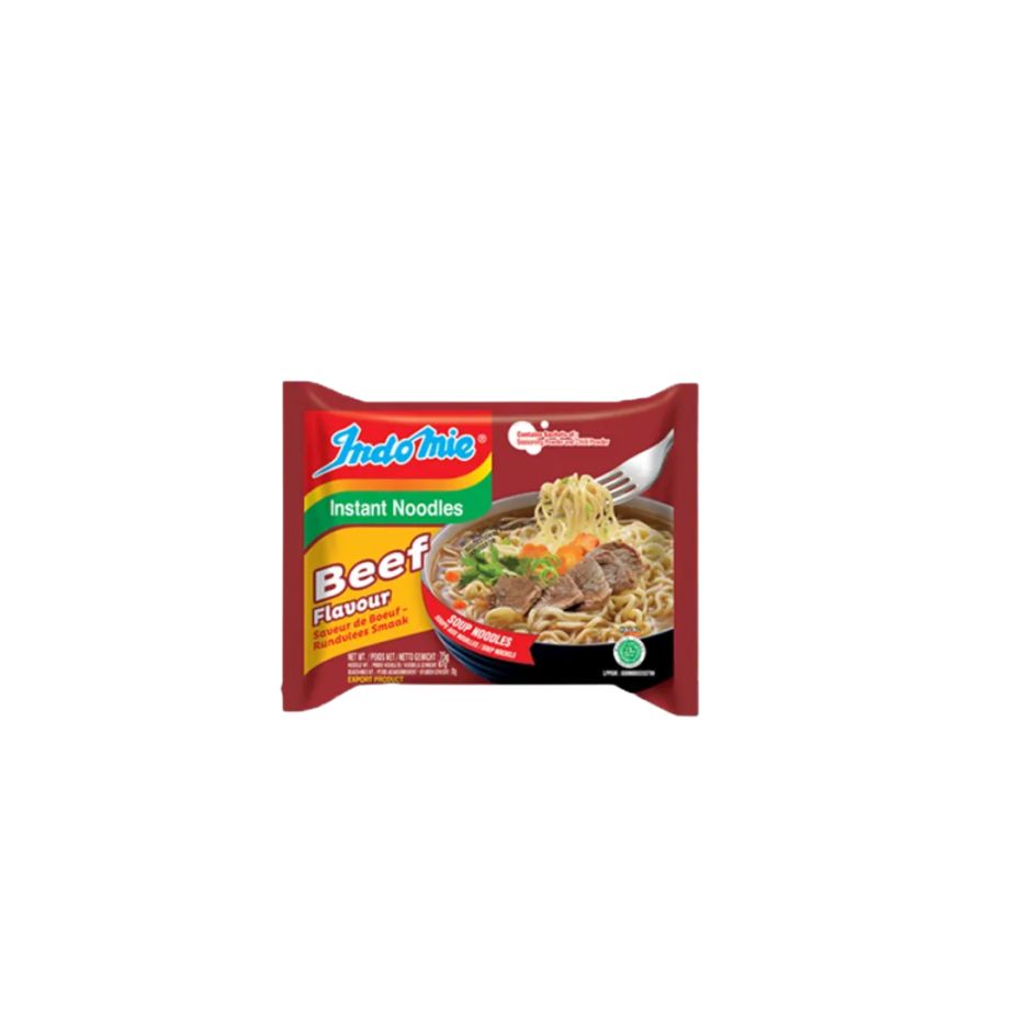 Indomie instant Noodles Beef Flavour 70gr