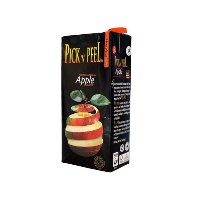 Pick 'n' peel Apple 100% Natural Juice 1L