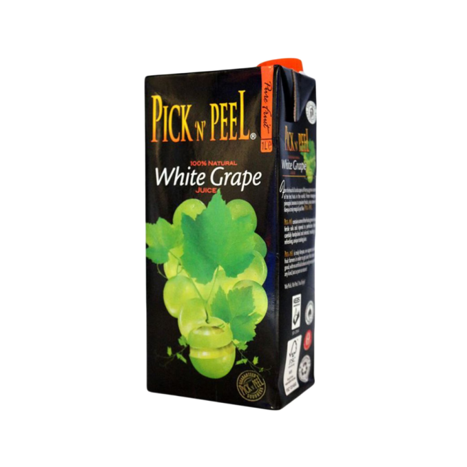 Pick 'n' peel White Grape 100% Natural Juice 1L