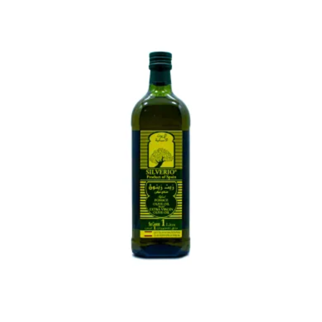 SILVERIO Refined POMACE OLIVE OIL blended EXTRA VIRGIN OLIVE OIL 1L