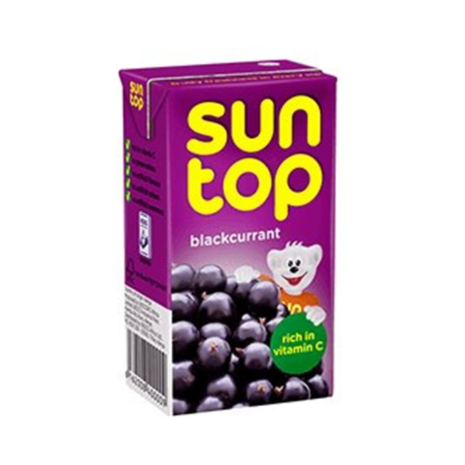 SUN TOP Blackcurrant Juice 250ml