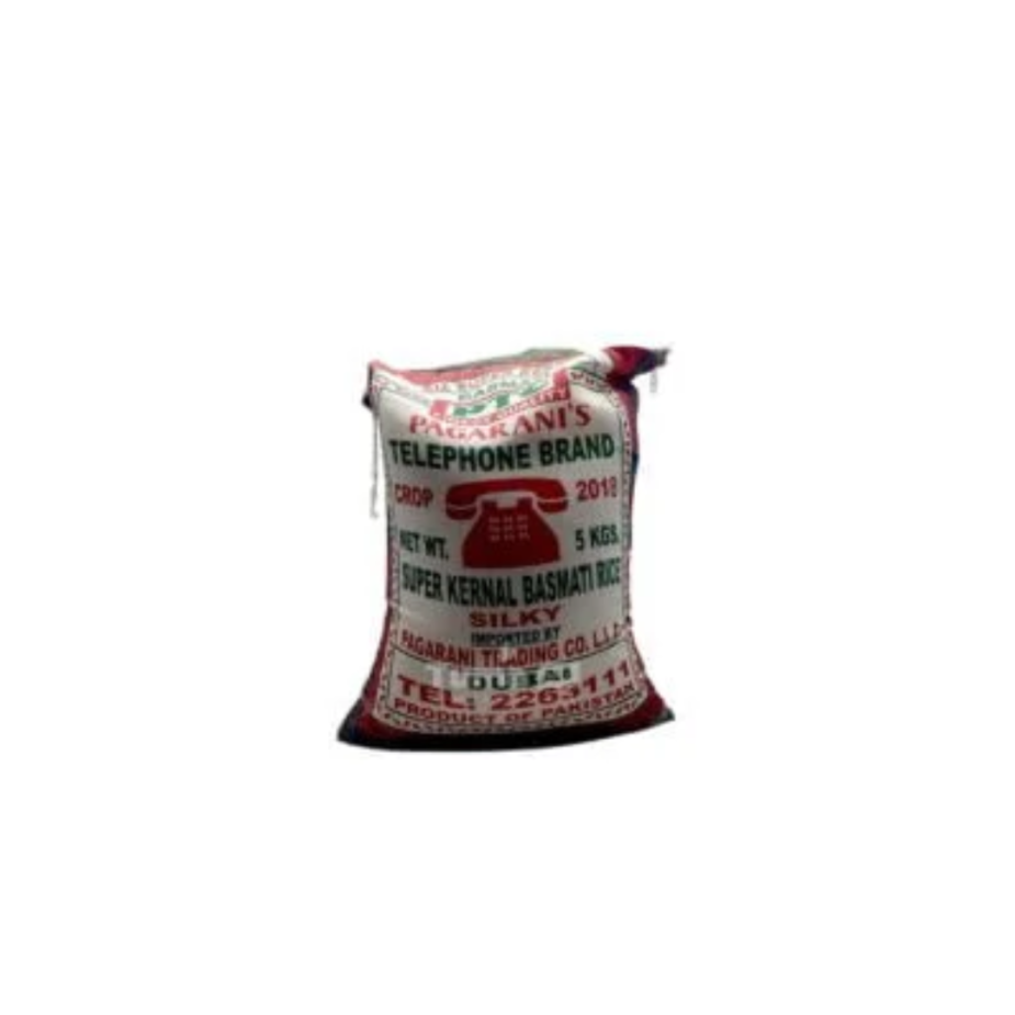 Telephone Brand Super Kernal Basmati Rice 5kg