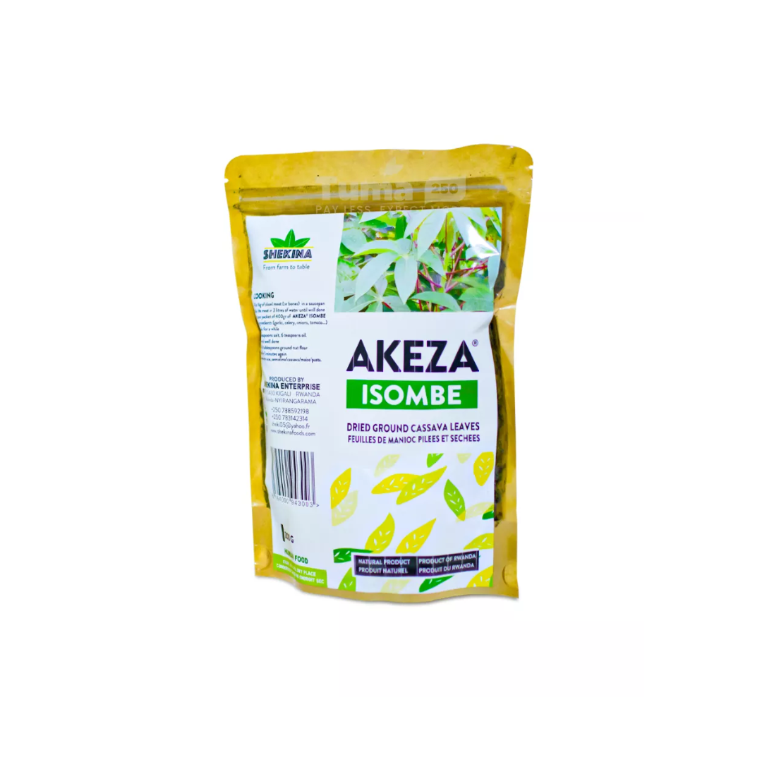 AKEZA ISOMBE Ground Dried Cassava Leaves 200gr