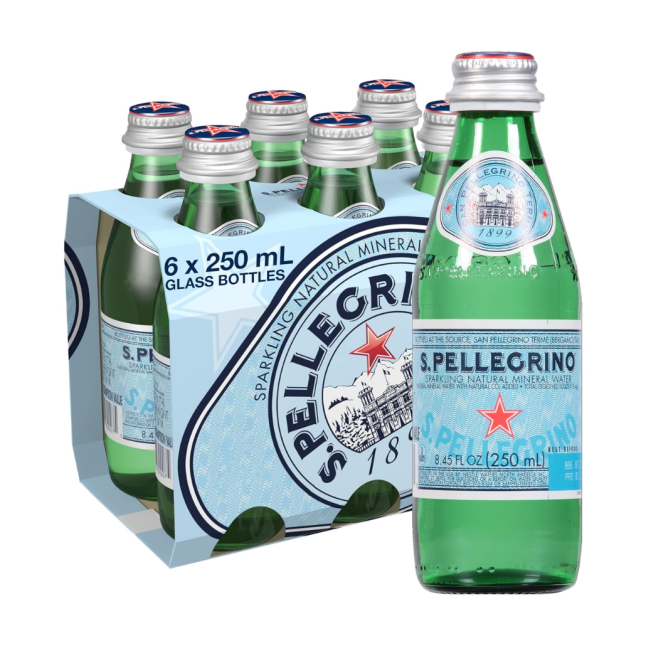 SAN PELLEGRINO SPARKLING MINERAL WATER