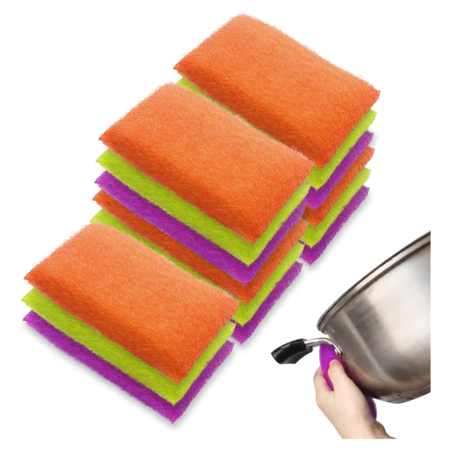 KOTIRE CLEANING DISHWASHING SPONGE HOUSEHOLD SOURING PAD KITCHEN WIPE