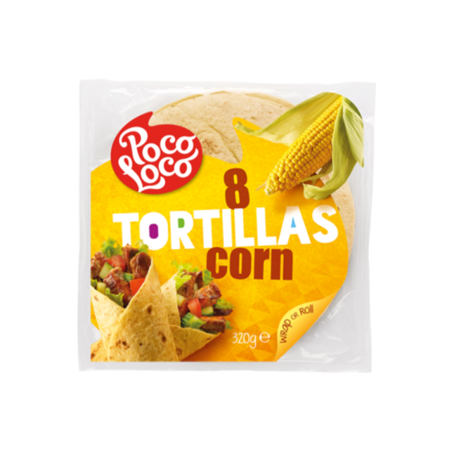 POCO LOCO WHEAT AMD CORN TORTILLAS (8-PACK)