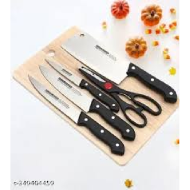 KNIFE SET WITH SMALL CUTTING BOARD