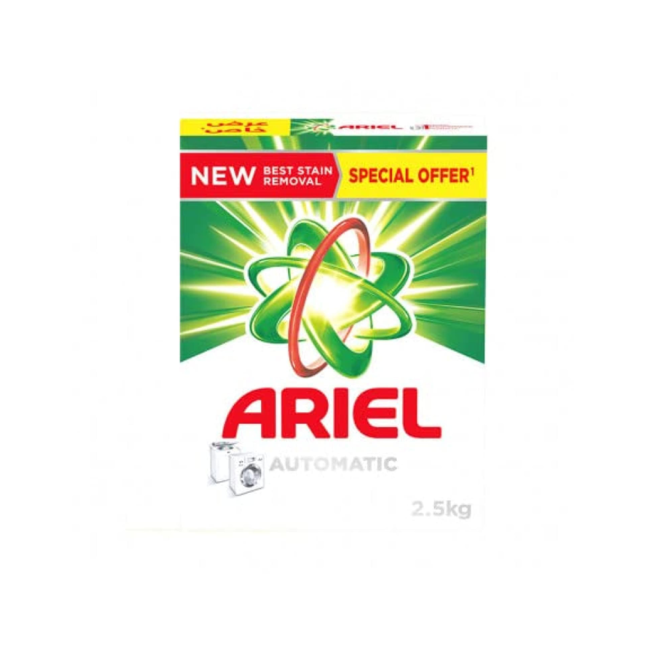 ARIEL WASHING POWDER 2.5KG