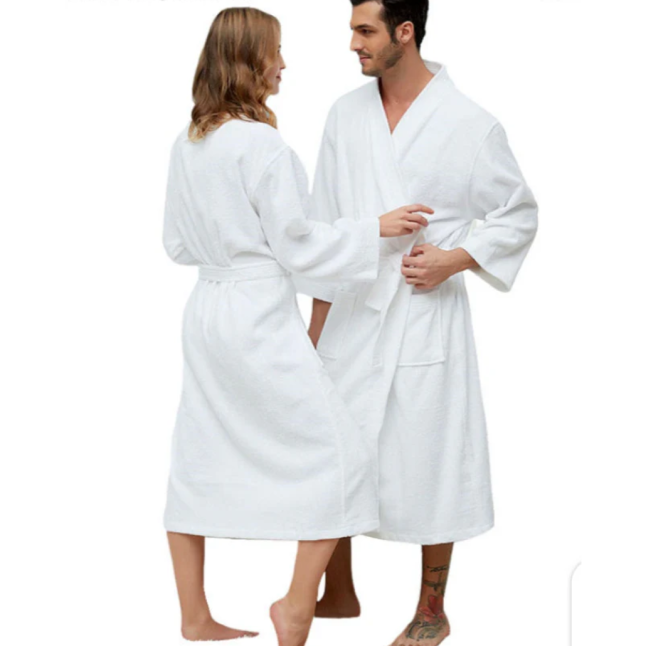 TOWEL BATHROBE-UNISEX