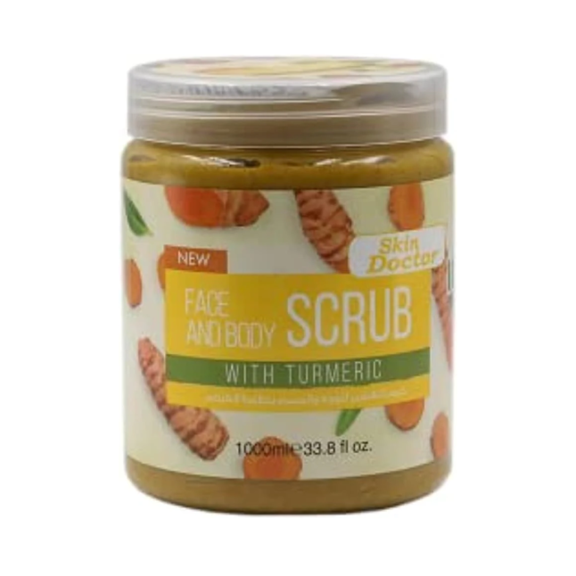 SKIN DOCTOR FACE & BODY SCRUB WITH TUMERIC 100ML