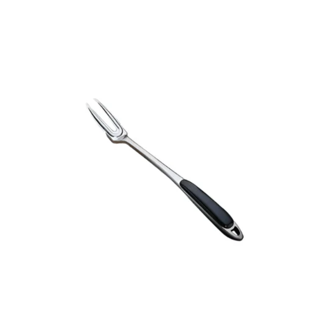 STAINLESS STEEL SERVING FORK MEAT COOKING